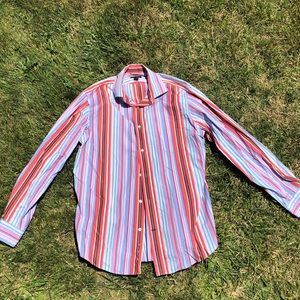 MULTICOLOR MENS BUTTON UP